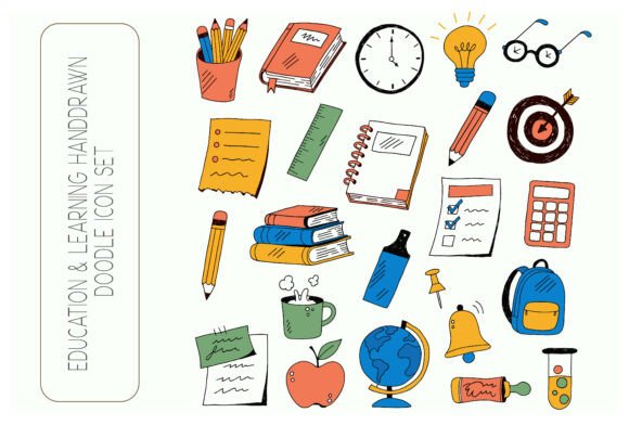 Education and Learning Hand-drawn Doodle