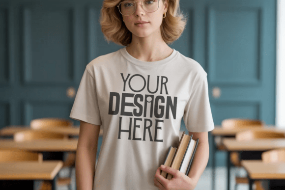 Ivory Comfort Colors 1717 Teacher Mockup: A Practical Evaluation for Educator Apparel Designers