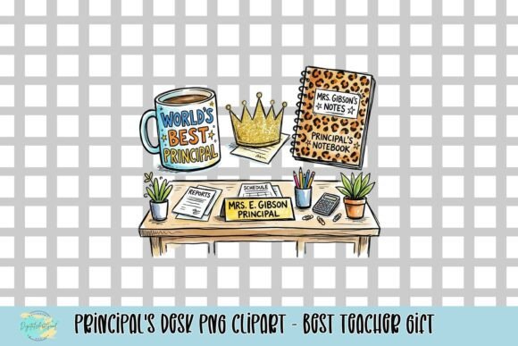 Principal s Desk PNG Clipart - Best Teacher Gift