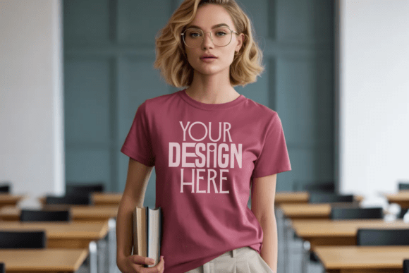 Raspberry Comfort Colors 1717 Teacher Mo