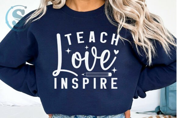 Teach Love Inspire Svg Png, Teacher: A Versatile Digital Asset for Creative Projects